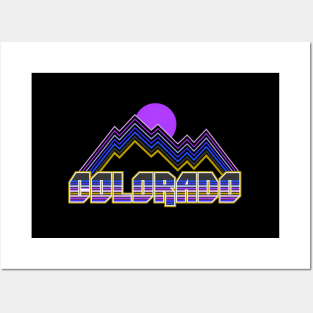 Colorado Mountains Posters and Art